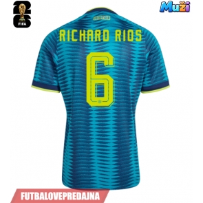 Lacne Muži Futbalové dres Kolumbia Richard Rios #6 MS 2026 Krátky Rukáv - Preč